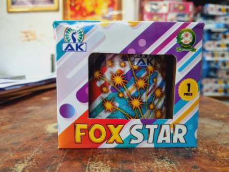 FOX STAR (RED & GREEN CRACKLING)