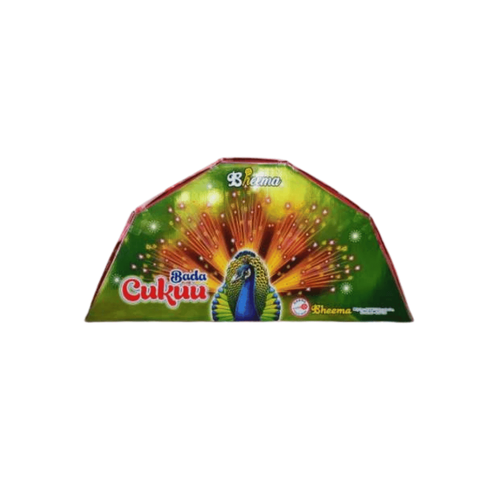 Bada Mega Peacock (Silver Crackling) (5 Pcs)